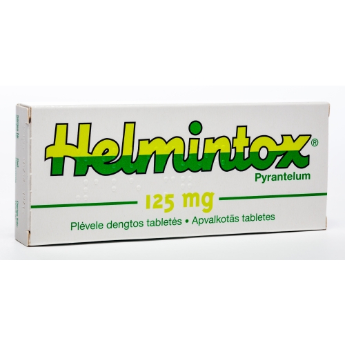 HELMINTOX 125MG TABLETES N6