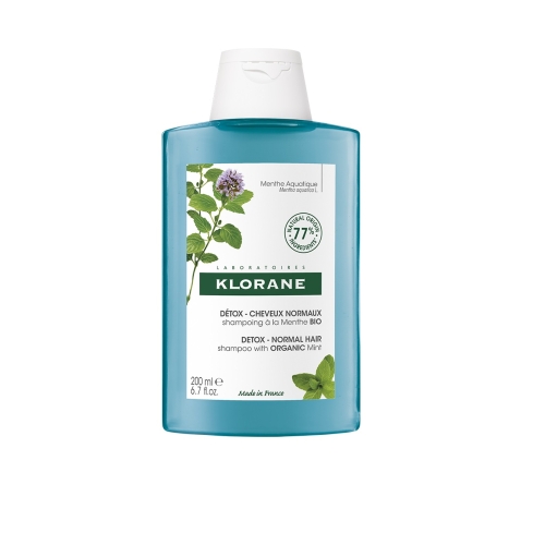 KLORANE šampūns ar piparmētrām, 200ml