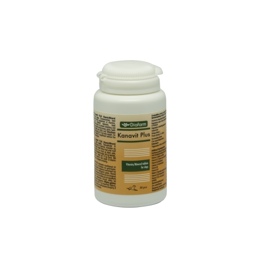 DF KANAVIT PLUS VIT/MIN TABL N50 SUŅIEM