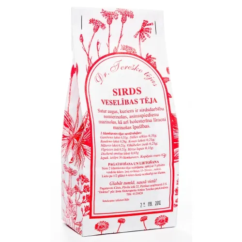 TEREŠKO tēja sirds veselībai, 70 g