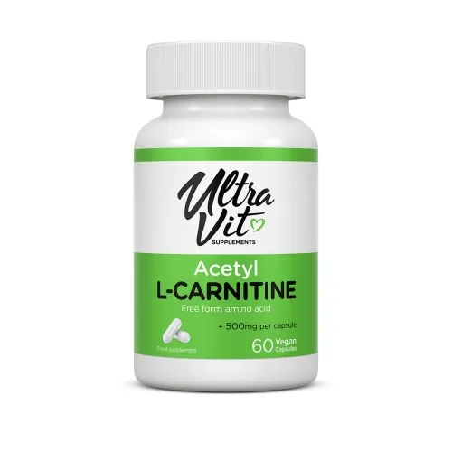 ULTRAVIT Acetyl-L-Carnitine kapsulas, 60 gab.