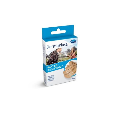 PLĀKSTERI DERMAPLAST WATER RESISTANT N40 (ASSORT.)