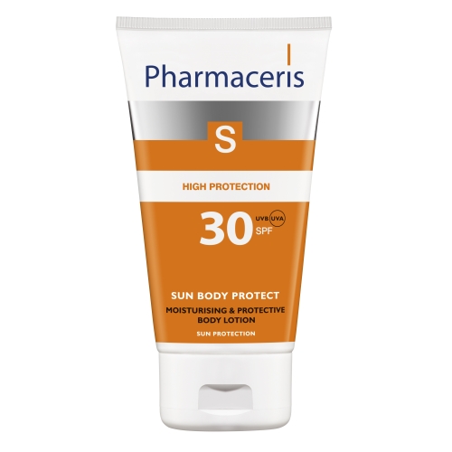 PHARMACERIS S. Sun emulsija ķermenim aizsardzībai pret sauli SPF30, 150 ml