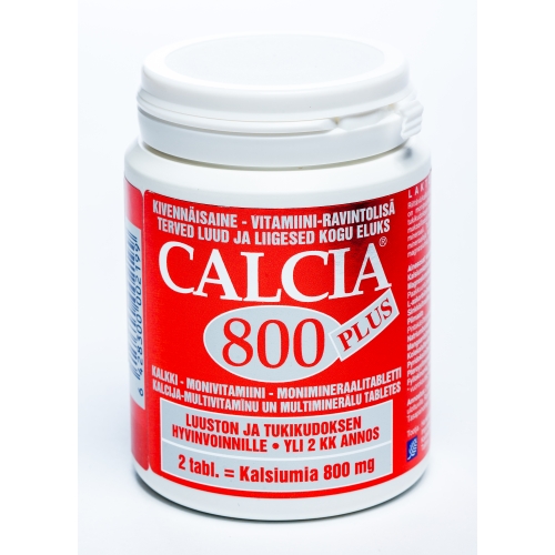 HKK CALCIA 800 PLUS (CA+MG) TABLETES N140