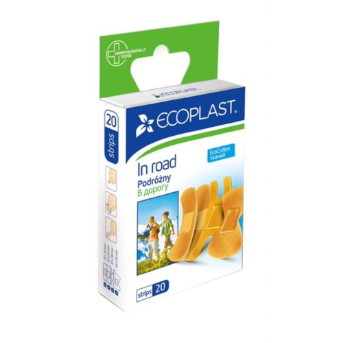 ECOPLAST plāksteru komplekts «Ceļā» (In road), 20 gab.