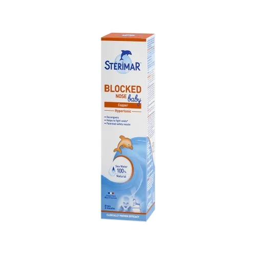 STERIMAR Baby Blocked Nose sprejs, 50 ml