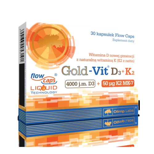 OLIMPLABS GOLD VIT. D3+K2  CPS N30