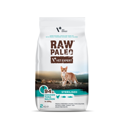 RAW PALEO KAĶU SAUSĀ B STER VISTA/TUNCIS/LASIS 2KG