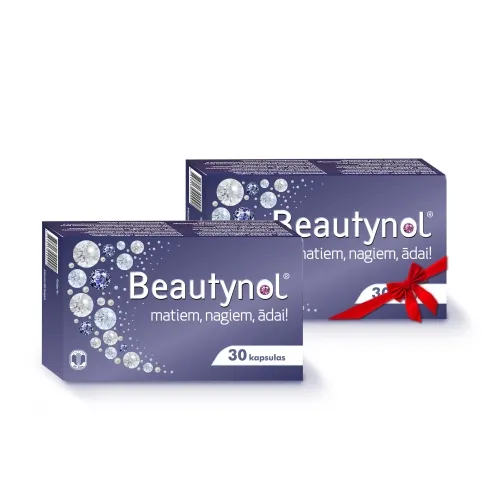 BEAUTYNOL kapsulas (1+1), 30 gab