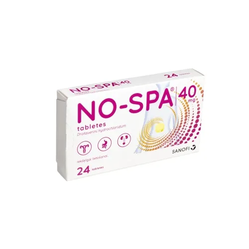 NO-SPA® 40 mg tabletes, 24 gab