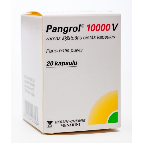 PANGROL 10000 KAPSULAS N20