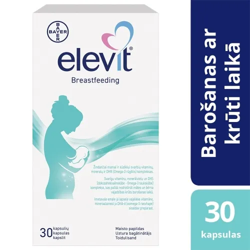 ELEVIT Breastfeeding kapsulas, 30gab