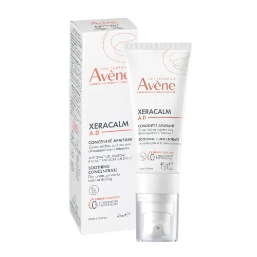 AVENE Xeracalm Anti-Scratc. koncentāts pret niezi, 40 ml