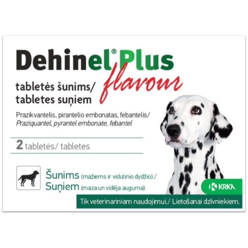 DEHINEL PLUS FLAVOUR TABLETES N2 SUŅIEM