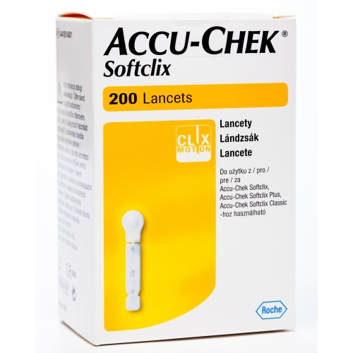 LANCETES ACCU-CHEK SOFTCLIX N200