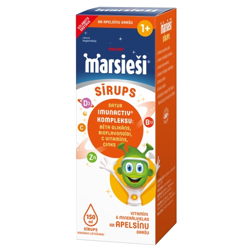WALM. MARSIEŠI SĪRUPS APELSĪNU 150ML