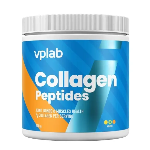 VPLAB Collagen Peptides pulveris ar apelsīnu garšu, 300 g