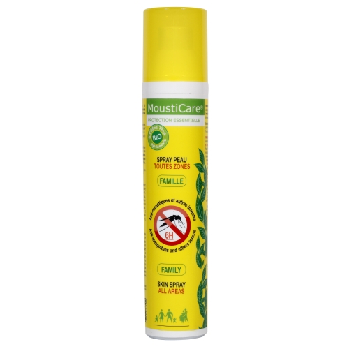 MOUSTICARE Pretodu-ērču sprejs ar iedarbību līdz 6H, 125 ml