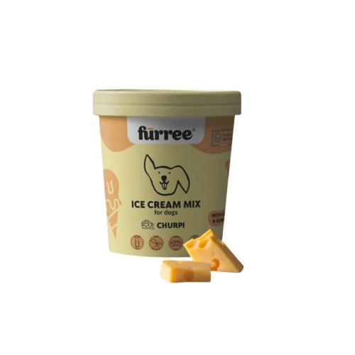 Fürree saldējuma pulveris Chuppi siers 60g (10 porcijas) suņiem