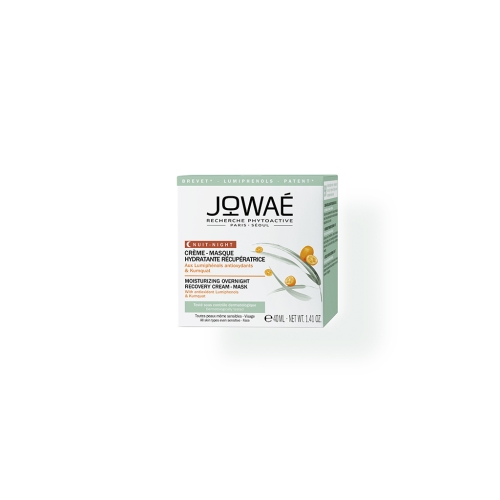 JOWAE Overnight Rich mitrinošs nakts krēms-maska nogurušai sejai, 40 ml
