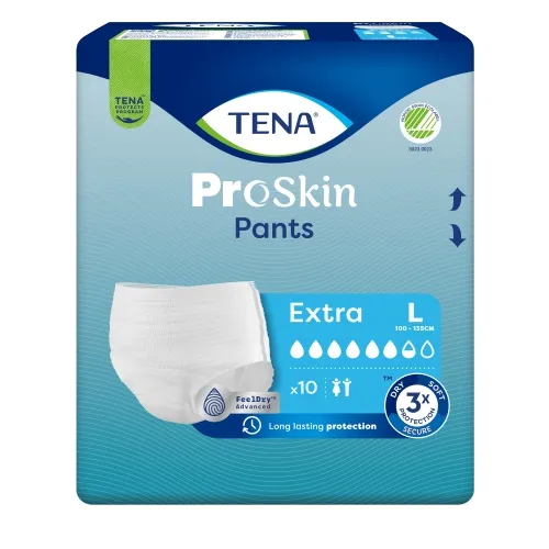 TENA Pants Extra biksītes L izmērs, 10 gab.
