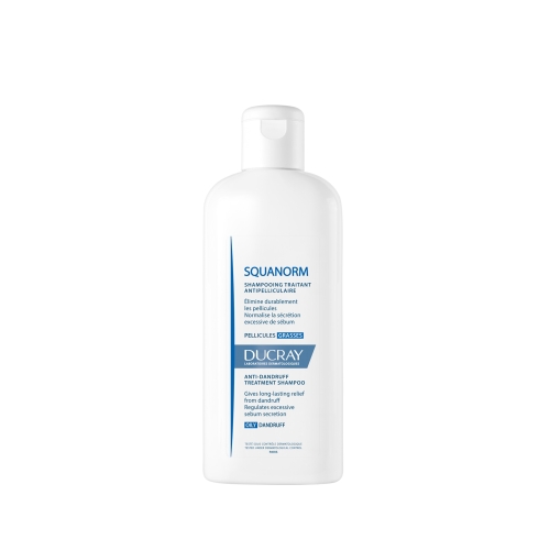DUCRAY Squanorm šampūns taukainām blaugznām, 200ml