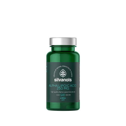 SILVANOLS Alpha Lipoic Acid kapsulas, 60 gab.