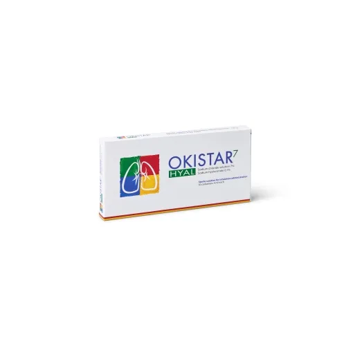 OKISTAR Hyal 7% Sterils šķīdums inhalācijām, 10*4 ml