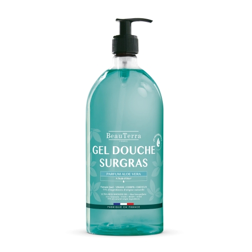 BEAUTERRA alvejas barojošs dušas gēls ar olīveļļu, 1 l