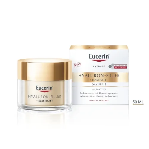 EUCERIN Hyaluron-Filler + Elasticity dienas krēms, 50 ml