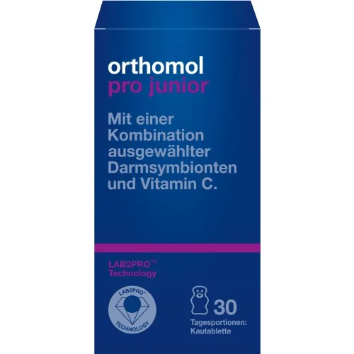 ORTHOMOL Pro Junior košļājamās tabletes, 30 gab.