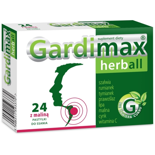 GARDIMAX HERBAL PASTILAS B/C N24