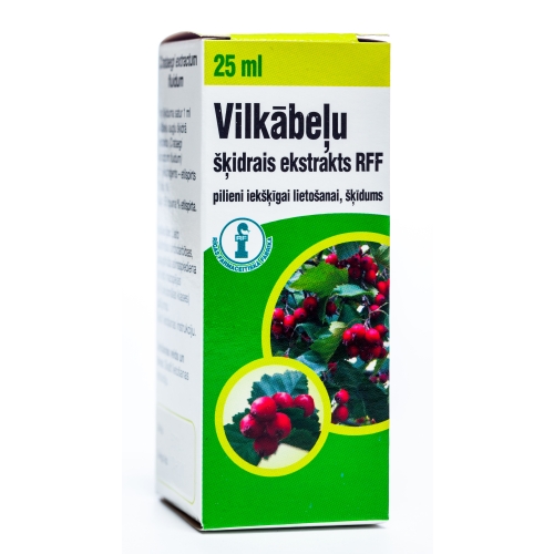 RFF Vilkābeļu šķidrais ekstrakts, 25 ml