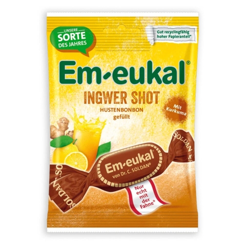 EM-EUKAL Ingvera Shot ar kurkumu (c vit.) ledenes, 75 g.