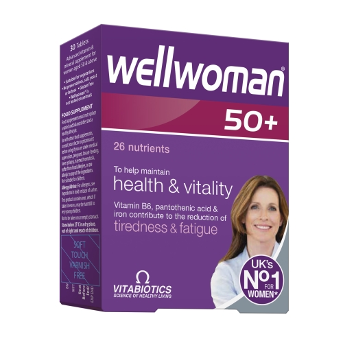 WELLWOMAN® 50+ tabletes, 30 gab.