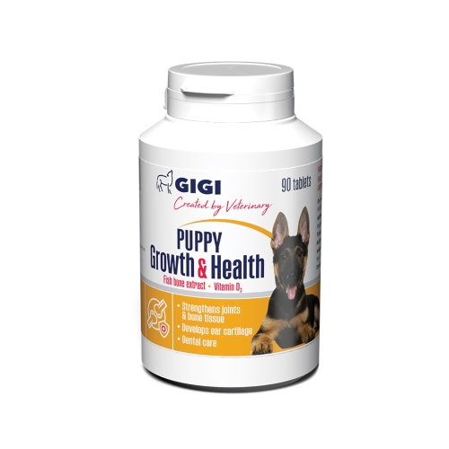 GIGI PUPPY GROWTH&SUPPORT TABL N90 SUŅIEM