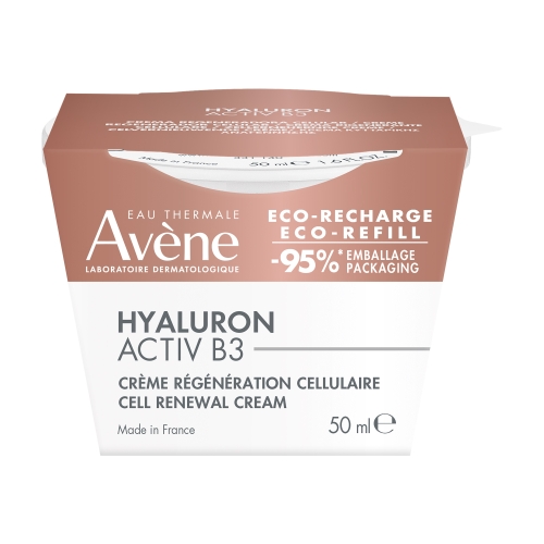 AVENE Hyaluron Activ B3 atjaunojošs dienas krēms, uzpildes iepak., 50ml