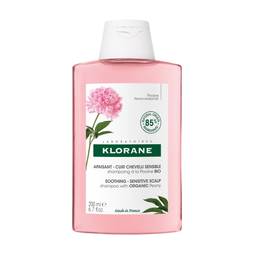 KLORANE ŠAMPŪNS AR PEONIJU EKSTRAKTU 200ML