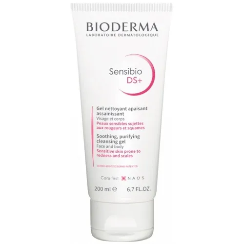 BIODERMA Sensibio DS+ putojošais gels, 200 ml