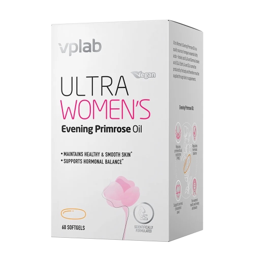 VPLAB Ultra Women's Naktssveces eļļa mīkstās kapsulas, 60 gab.