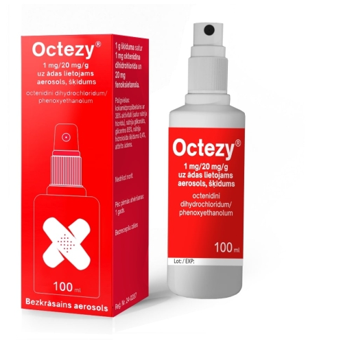 OCTEZY 1 mg/ 20 mg/ g aer. šķīdums, 100 ml