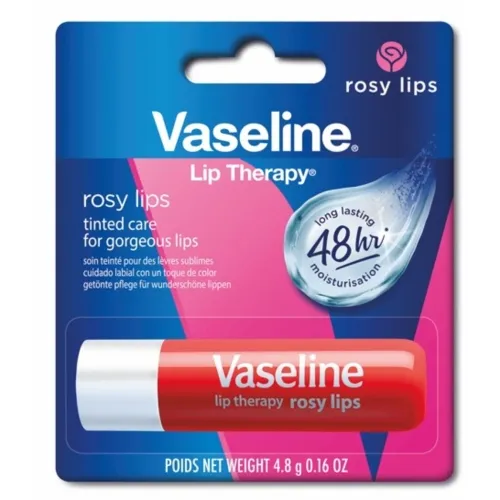 VASELINE Rosy lūpu balzams, 4,8 g.