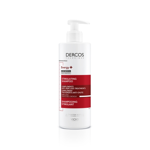 VICHY DERCOS Energy+ šampūns matu stiprināšanai, 400 ml