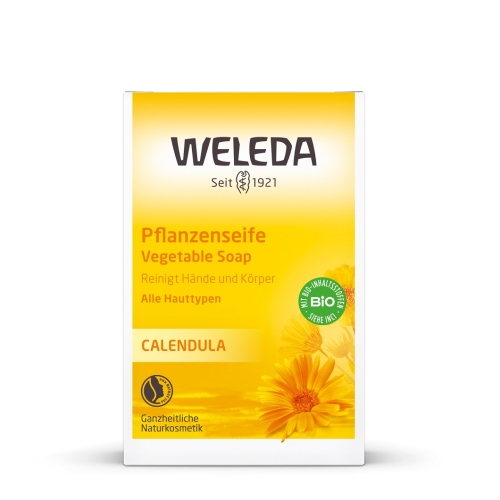 WELEDA CALENDULA ziepes ar kliņģerītēm visiem ādas tipiem, 100 g