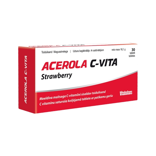 ACEROLA C-Vita Strawberry tab.N30