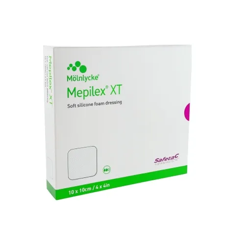 MEPILEX XT 10 x 10cm, sterils pārsējs, 5 gab.