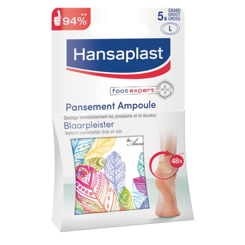 HANSAPLAST BLISTER PLASTER PLĀKSTERI TULZNĀM, 5 PLĀKSTERI