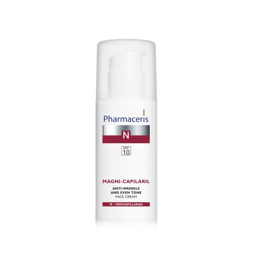 PHARMACERIS N.Magni-Capilaril pretgrumbu sejas krēms ar SPF10, 50 ml