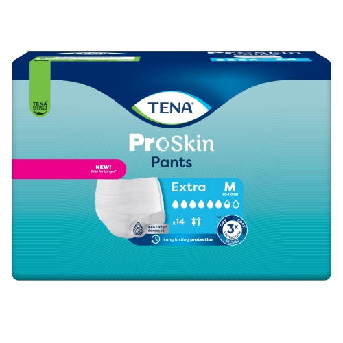 TENA Pants Extra biksītes M izmērs, 14 gab.
