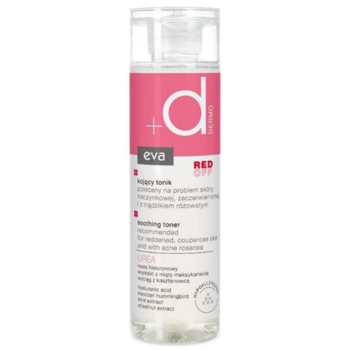 EVA DERMO Red Off nomierinošs toniks kuperozai ādai, 200 ml